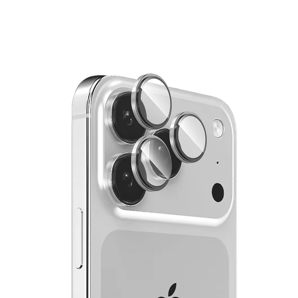 Zipax Apple iPhone 17 Pro Max Ultra İnce Kamera Lens Koruyucu Zr-Mikro ürün görseli 1