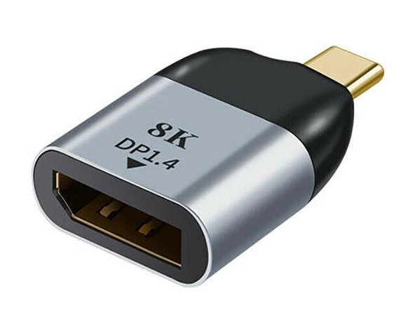 USB-C to Mini DisplayPort Dönüştürücü 1.4 8K 60Hz ürün görseli 1