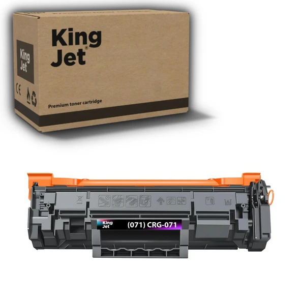 Kingjet Canon Uyumlu CRG-071 Standart Kapasiteli Muadil Toner Çipli | MF274dw, MF275dw ürün görseli 1