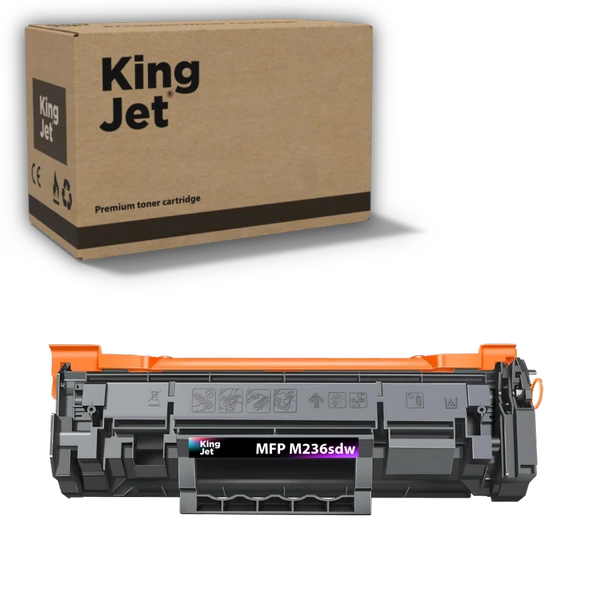 Kingjet Hp Uyumlu LaserJet MFP M236sdw Standart Kapasiteli Muadil Toner Çipli | (136A) W1360A ürün görseli 1