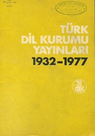 Türk Dil Kurumu Yayınları 1932 1977 Dizin ürün görseli 1