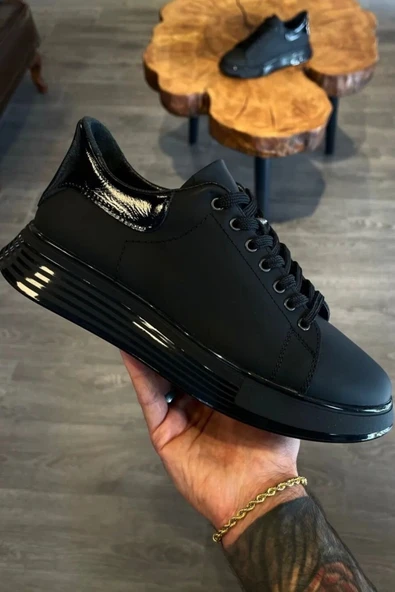 1051 HAKİKİ DERİ ERKEK SNEAKERS - ERKEK SPOR AYAKKABI ürün görseli 1