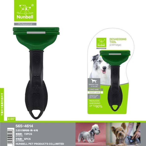 Nunbell Furminatör Medium Dog Long Hair ürün görseli 1
