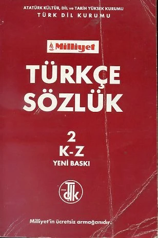 Türkçe Sözlük 2 K   Z ürün görseli 1