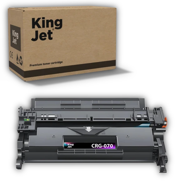 Kingjet Canon Uyumlu 070 / CRG-070 Standart Kapasiteli Muadil Toner Çipli | LBP243dw, LBP246dw ürün görseli 1