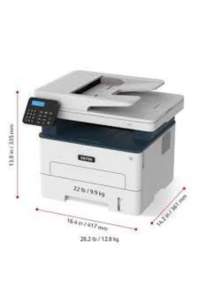 Xerox B235V_DNI Yazıcı-Tarayıcı-Fotokopi-Faks Çok Fonksiyonlu Lazer Yazıcı Wireless-Network 34 PPM ürün görseli 1
