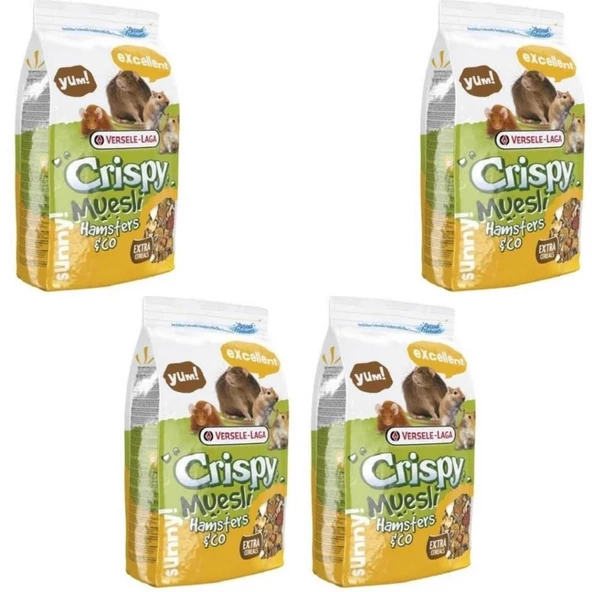Versele Laga Crispy Hamster Yemi 400 Gr X 4 Adet ürün görseli 1