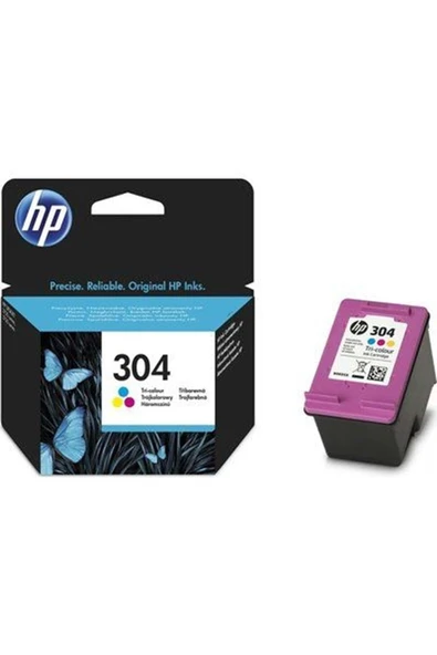 HP Kartus N9k05ae 304 Uc Renklı ürün görseli 1