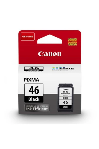 Canon 9059B001 PG-46 SİYAH KARTUŞ PİXMA E404 E414 4549292016970 ürün görseli 1