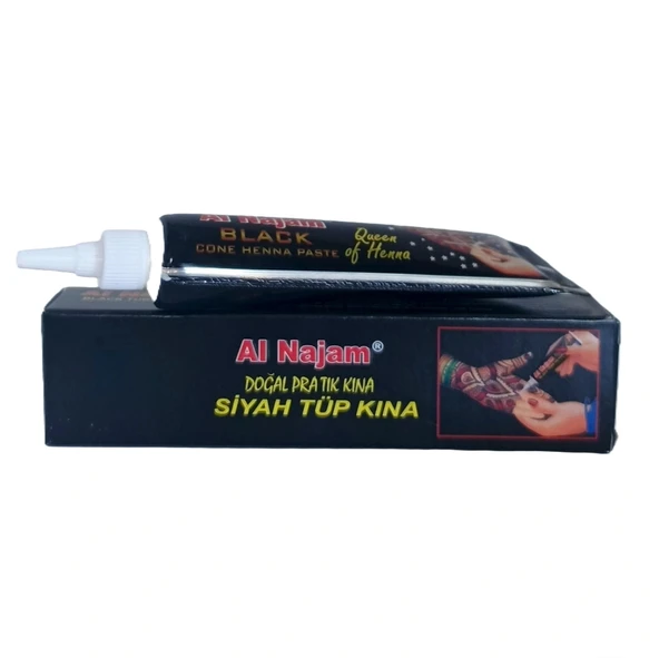 Siyah Doğal Tüp Kına 30 gr Pratik kına ürün görseli 1