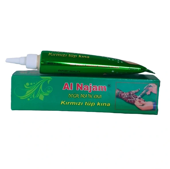 Kızıl (Kırmızı) Doğal Tüp Kına 30 gr Pratik kına ürün görseli 1