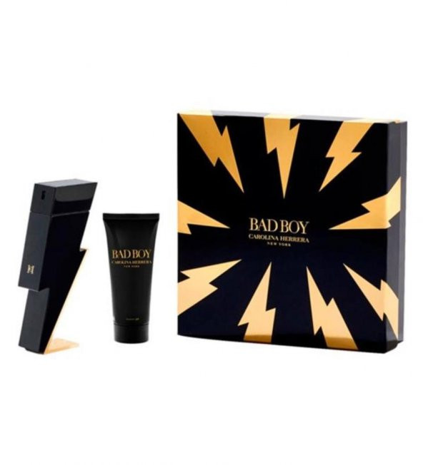 Carolina Herrera Bad Boy Edt 100 ml Erkek Parfüm Set ürün görseli 1