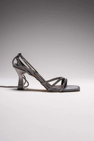 Kadın Topuklu Sandalet TR125Y04D - Resim 4