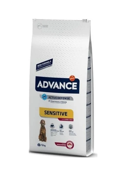 Advance Sensitive Hassas Kuzu Etli Yetişkin Köpek Maması 12 Kg ürün görseli 1