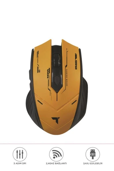 TM-20 Çift Modlu Kablosuz Oyuncu Mouse Fare - Resim 10