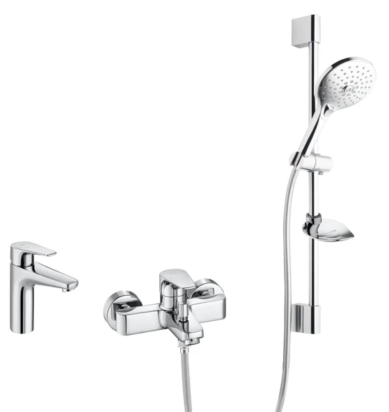 Roca Banyo Seti, Atlas, 3Lü, A5DA590C0K ürün görseli 1