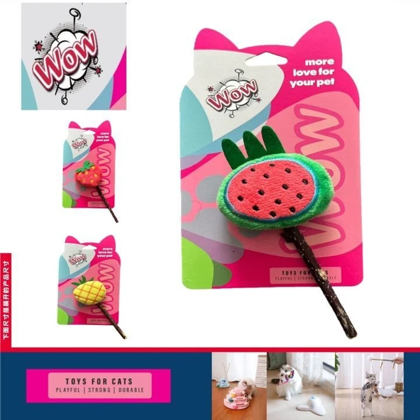WOW KEDİ OYUNCAK MATATABİ ÇUBUK ürün görseli 1