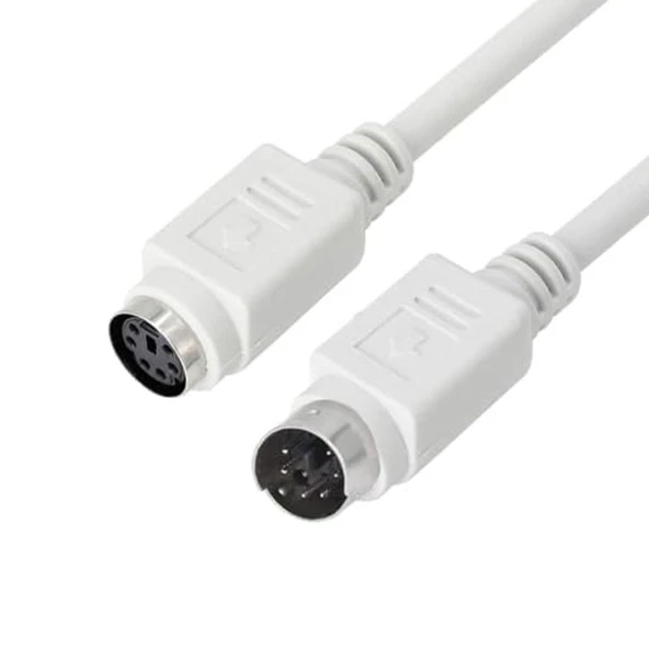 PS/2 Klavye Mouse uzatma kablosu 6 pin ps2 dişi erkek uzatma kablo 2m ürün görseli 1
