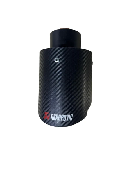 Akrapovic 100 mm Tekli Egzoz Ucu  Sportif Ses  Paslanmaz Çelik ürün görseli 1