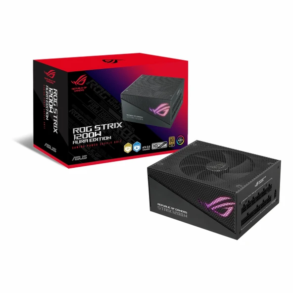 Asus ROG Strix Gold Aura Edition ARGB 1200W 80+ Altın Modüler Güç Kaynağı ürün görseli 1