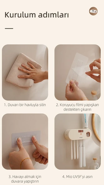 Mioji UV5F Duvar Stıcker (1 Adet) - Resim 3