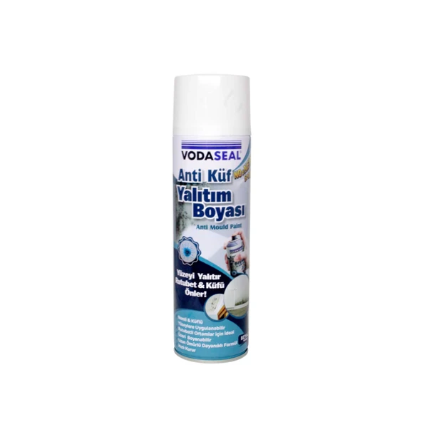 Vodaseal Anti Küf Yalıtım Boyası Beyaz Sprey 500 ml Net : 350 gr ürün görseli 1