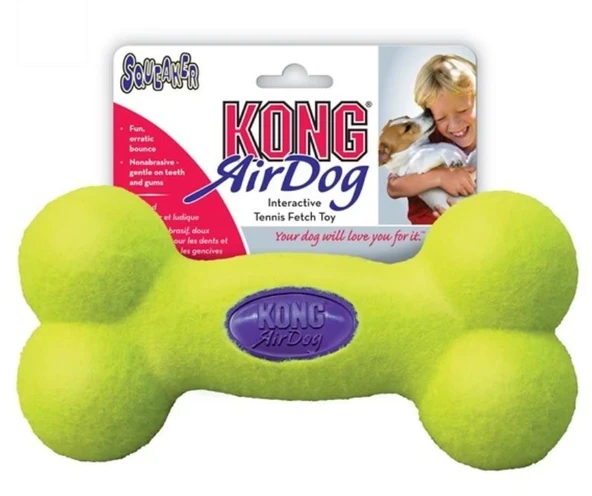 Kong AirDog Sesli Köpek Oyuncağı Kemik L 23 cm ürün görseli 1