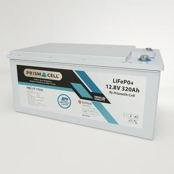 Prismacell 12.8V 320Ah LiFePO4 Akü | Karavan & Solar ürün görseli 1