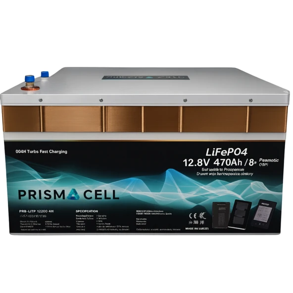 Prismacell 12.8V 470Ah LiFePO4 Akü | Karavan & Solar ürün görseli 1