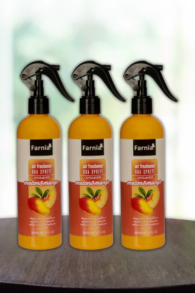 Farnia Kavun & Mango Oda Spreyi 350 Ml Melon & Mango 3 Adet ürün görseli 1