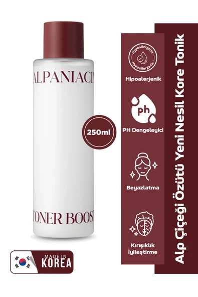 Beyazlatıcı, Nemlendirici ve Canlandırıcı Alp Çiçeği Özütü Yeni Nesil Kore Tonik 250ml> ürün görseli 1