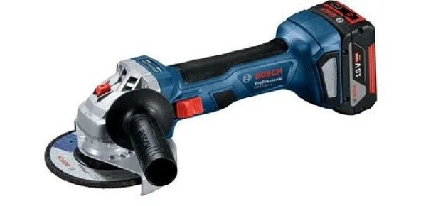 BOSCH 06019H9021 Gws 180-Li (2X4.0 Ah) Akülü Taşlama Makinesi ürün görseli 1