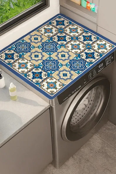 Valerine Life Çamaşır ve Kurutma Makinesi Üstü Düzenleyici Matı Örtüsü Kaymaz Sıvı Geçirmez 27CMD251003 ürün görseli 1