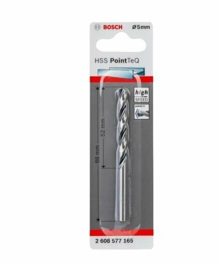 BOSCH 2608577165 Hss -Pointtec 5,0 mm 1'Li ürün görseli 1