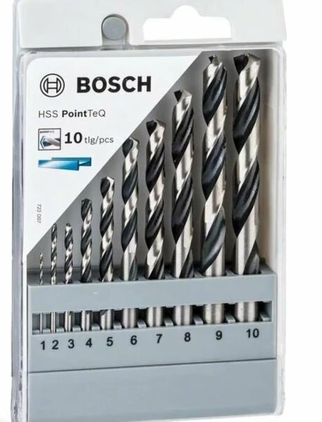 BOSCH 2608577348 Hss -Pointtec 10 Parçalı Metal Matkap Ucu Seti ürün görseli 1