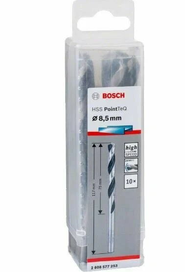 BOSCH 2608577253 Hss -Pointtec 8,5 mm 10'Lu ürün görseli 1
