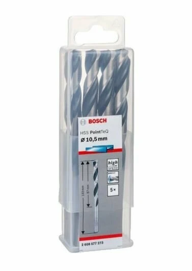 BOSCH 2608577273 Hss -Pointtec 10,5 mm 5'Lı ürün görseli 1