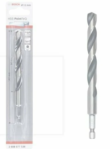 BOSCH 2608577538 Hss Poınt Teq Metal Matkap Ucu 11 mm ürün görseli 1