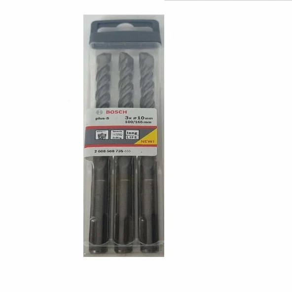 BOSCH 2608588735 3 Parça Sds Plus-5 Set ürün görseli 1