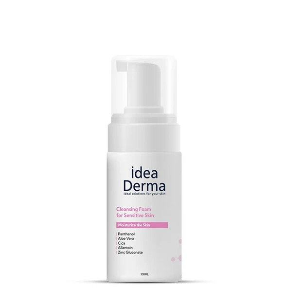 İdea Derma Hassas Cilt Yüz Temizleme Köpüğü 100 ml ürün görseli 1