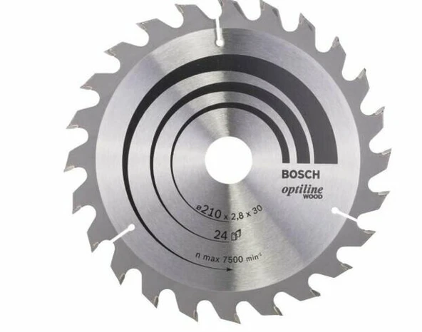 BOSCH 2608640621 Optiline 210*30 mm 24 Diş 1,8 Atb ürün görseli 1