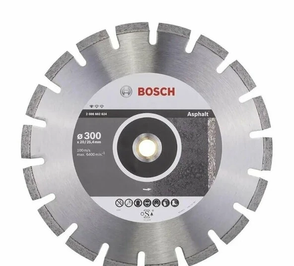 BOSCH 2608602624 Elmas Bıcağı Asphalt 300 mm ürün görseli 1