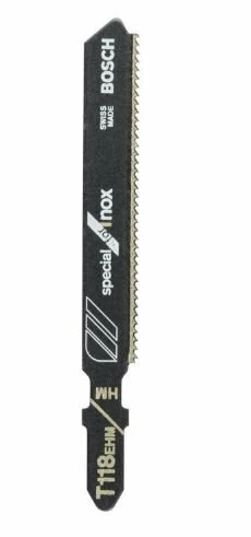 BOSCH 2608630665 Dekupaj Testere Bıçağı Agzı T 118 Ehm 3'Lu¯ ürün görseli 1