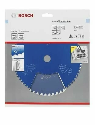 BOSCH 2608644109 Daire Exal Testere Bıçağı 210*30 mm 54 Diş ürün görseli 1