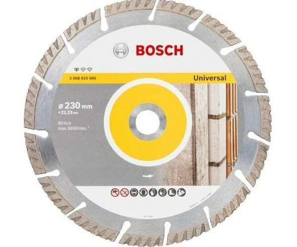 BOSCH 2608615065 Elmas Kesme Diski Standard For Universal 230 mm ürün görseli 1