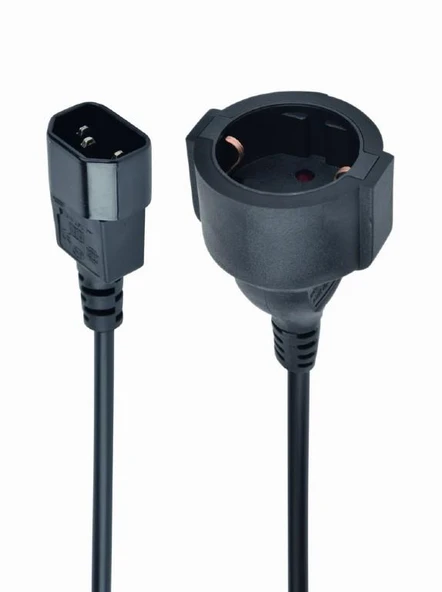 Ups/Pdu C14-Schuko Priz Çevirici Kablo 1.8 metre ürün görseli 1