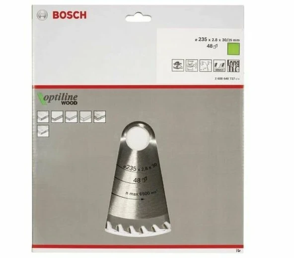 BOSCH 2608640727 Optiline 235*30/25 48 Diş ürün görseli 1