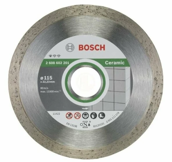 BOSCH 2608602201 Elmas Kesme Disk 115*22,23 mm ürün görseli 1