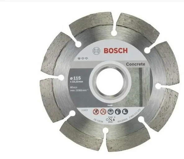 BOSCH 2608603239 Elmas Bıçağı Sta.For Con.115 mm (10'Lu) ürün görseli 1