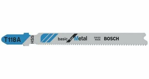 BOSCH 2608631013 Dekupaj Testere Bıçağı Agzı T 118 A 5'Lı ürün görseli 1